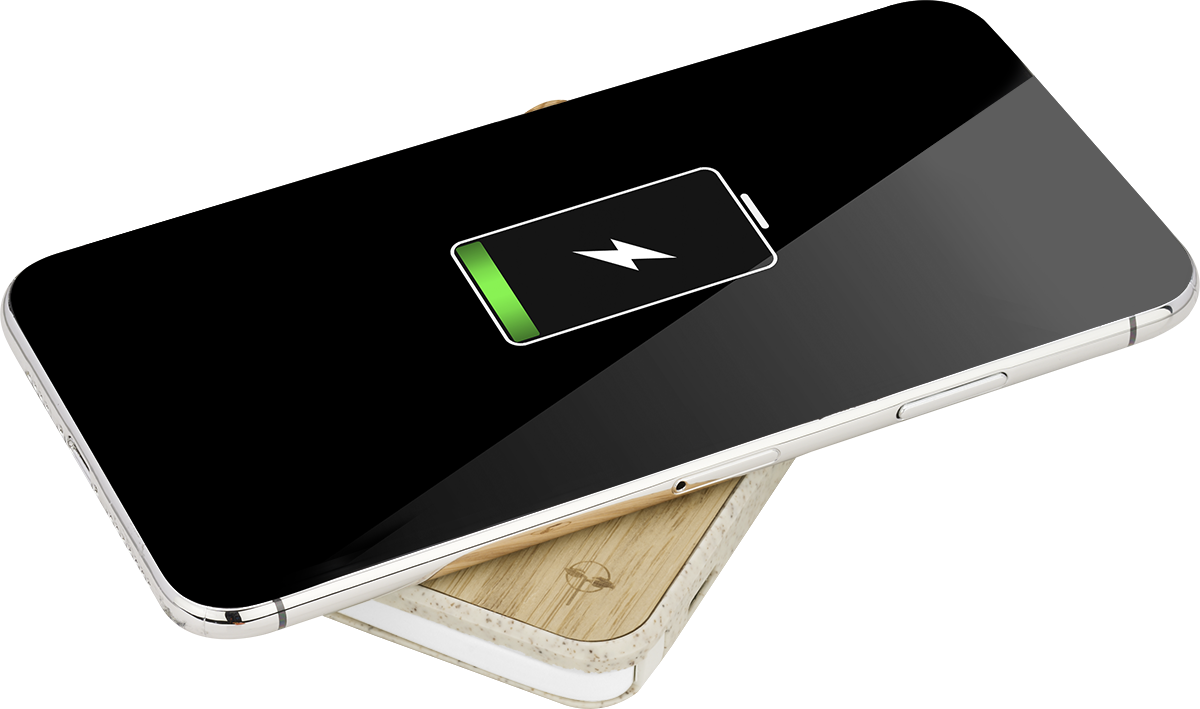EarthTrendz EarthTrendz™ Magnetic Wireless Power Bank - EL211 Beige