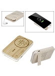 EarthTrendz EarthTrendz™ Magnetic Wireless Power Bank - EL211 beige