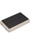 EarthTrendz EarthTrendz™ Solar / Magnetic Wireless Power Bank - EL212 Beige