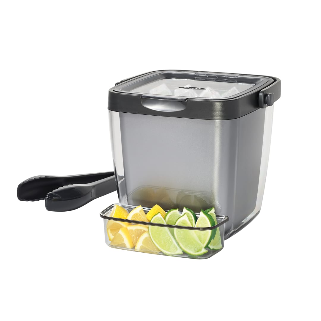 OXO OXO 3-piece Ice Bucket Set - 1990-06 Silver