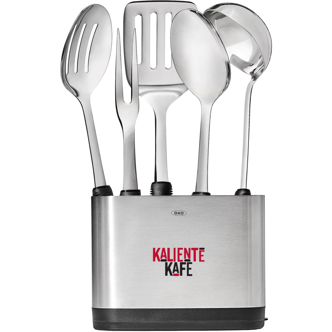 OXO OXO 6-piece Kitchen Tool Set - 1990-11 Silver