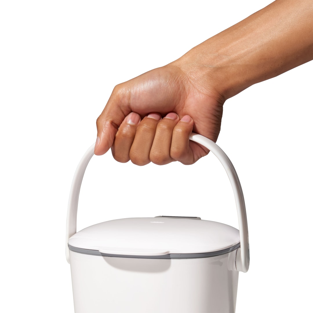 OXO OXO Easy-Clean Compost Bin - 1990-12 White