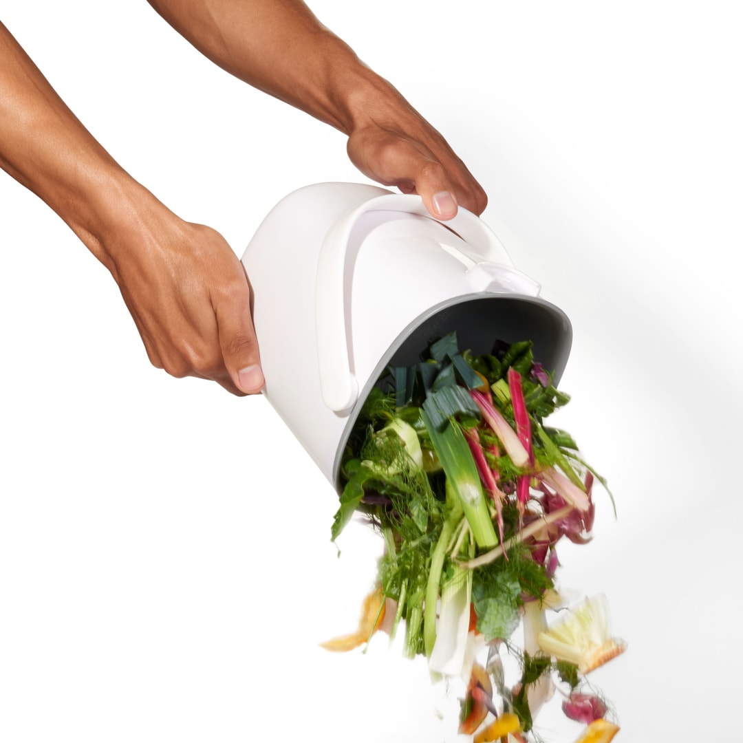 OXO OXO Easy-Clean Compost Bin - 1990-12 White