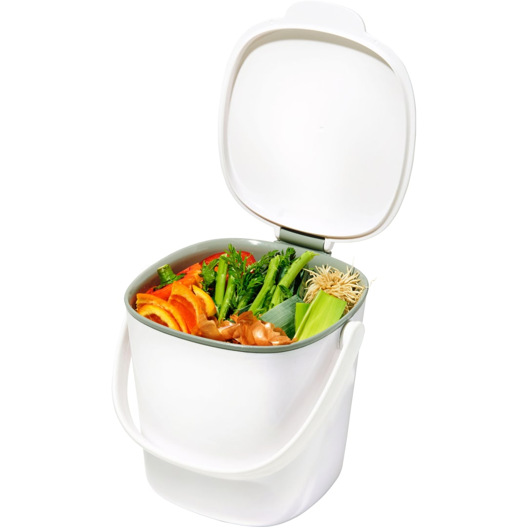 OXO OXO Easy-Clean Compost Bin - 1990-12 White