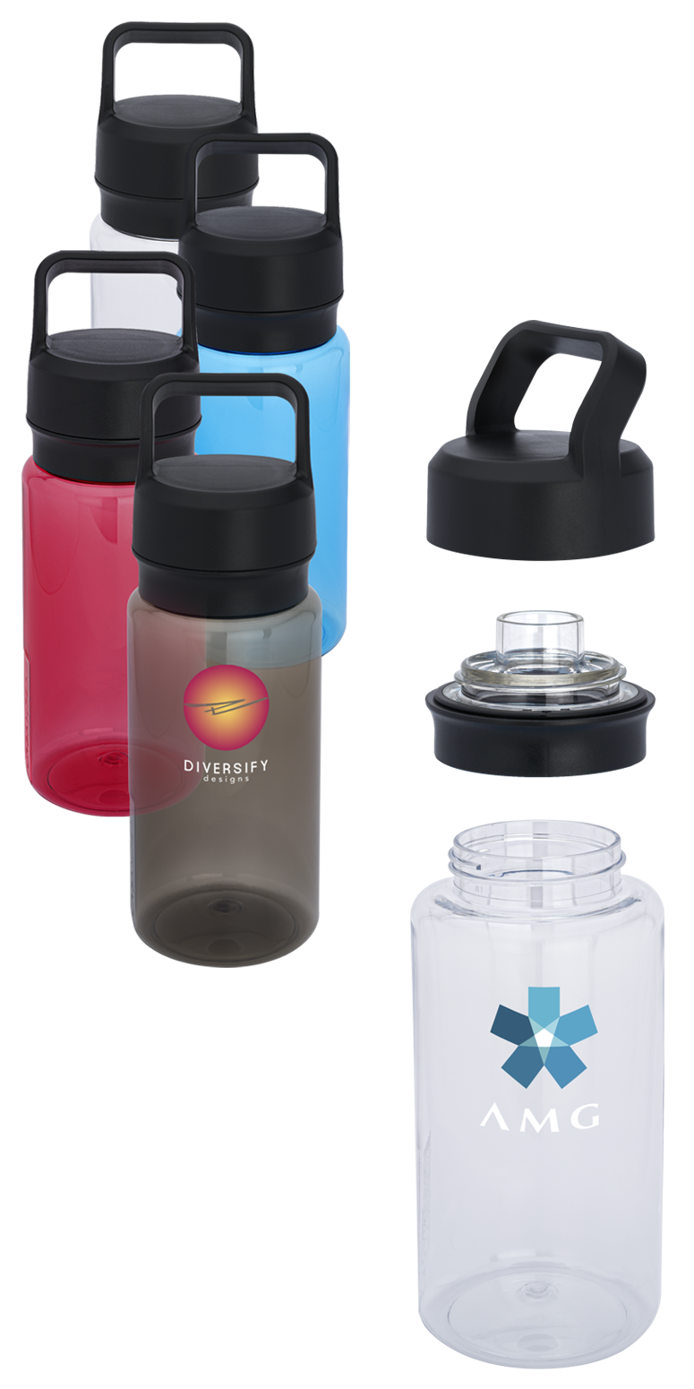 Urban Peak Bouteille d'eau Urban Peak® 24oz Dual Top Tritan™ - SL183TR Clear