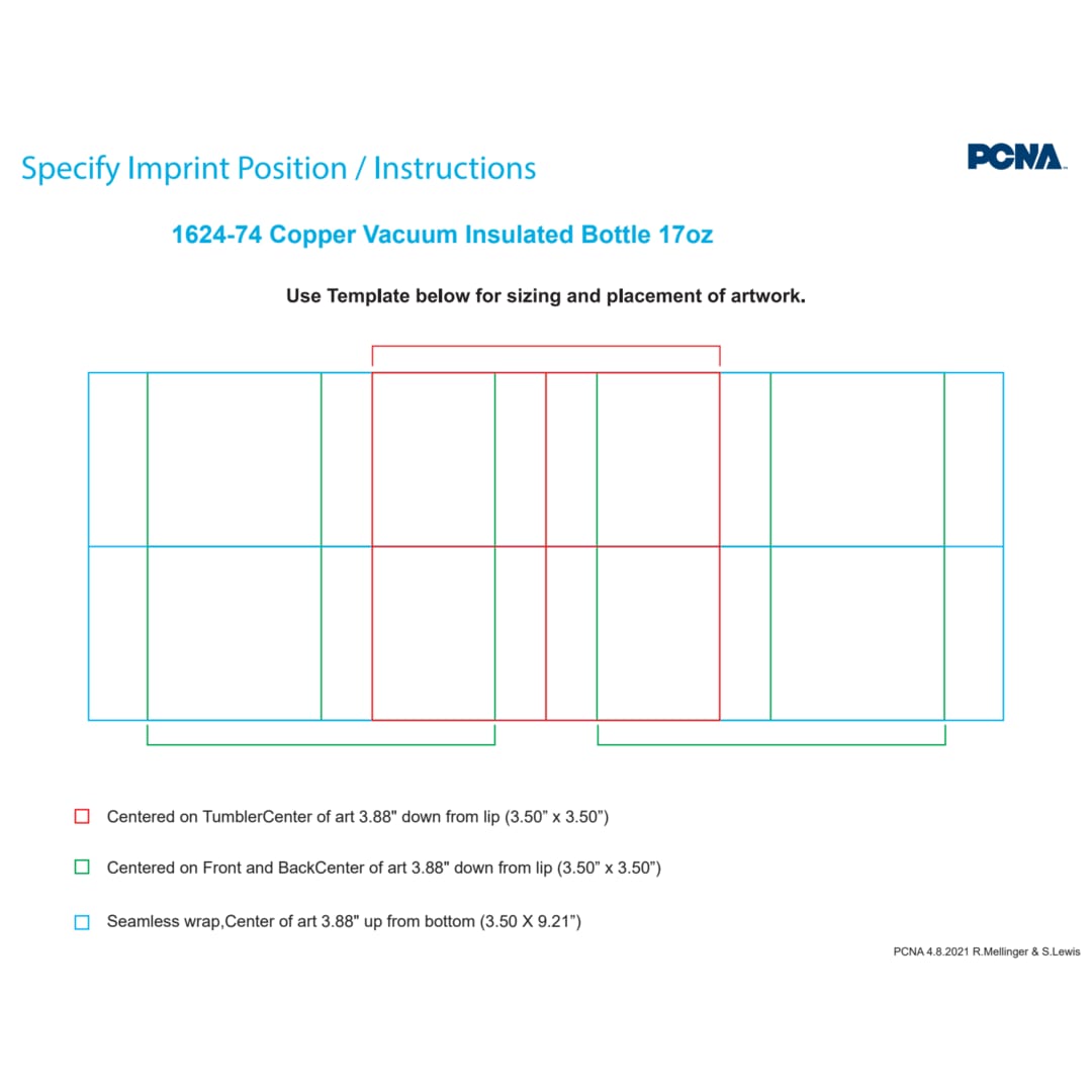 Copper Vacuum Insulated Bottle 17oz - 1624-74 Black