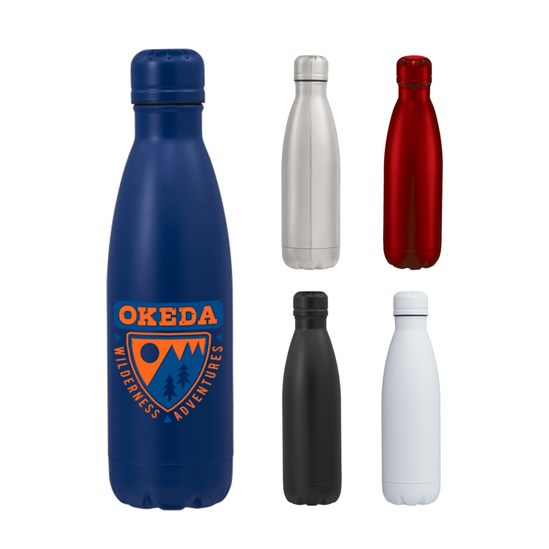 Copper Vacuum Insulated Bottle 17oz - 1624-74 Blue