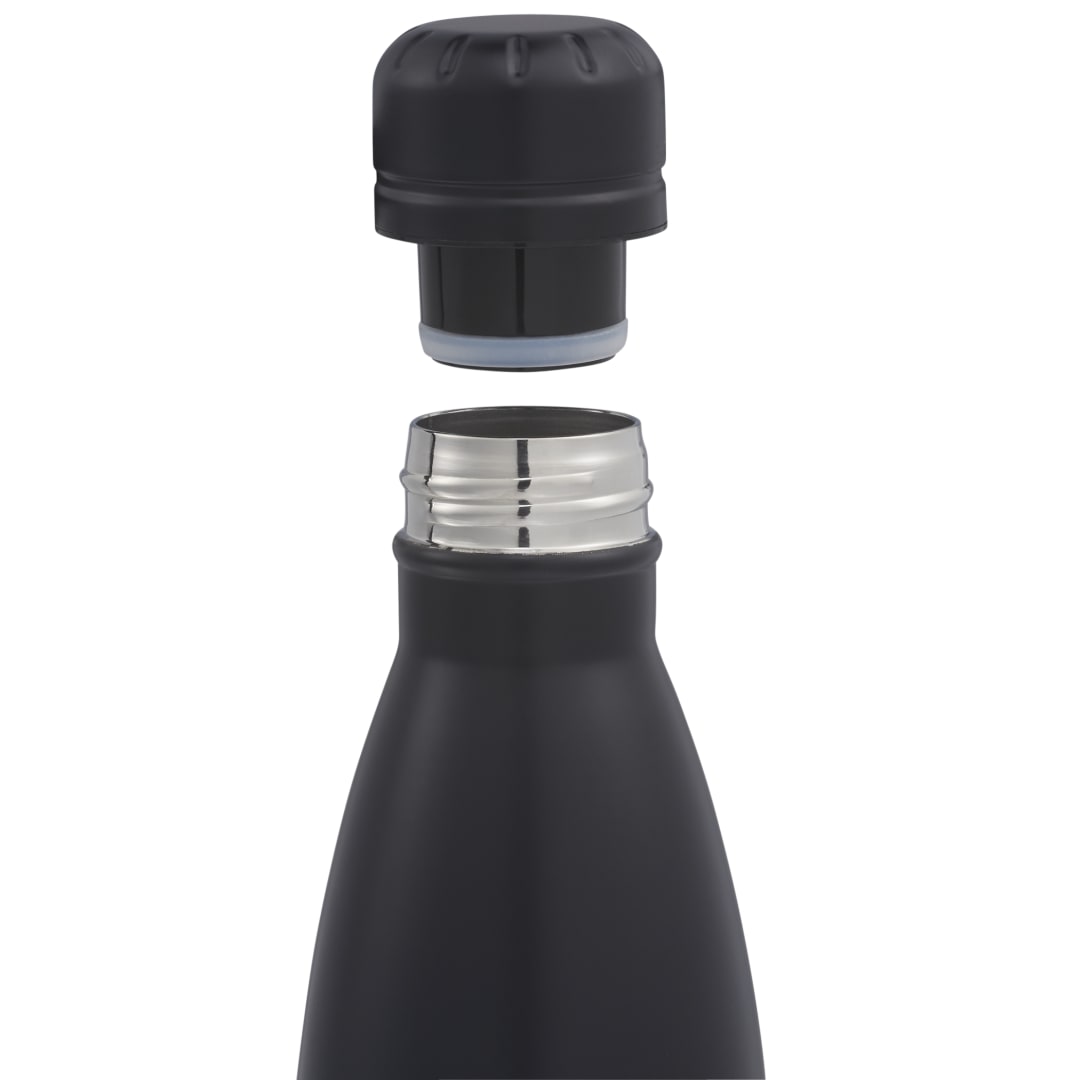 Copper Vacuum Insulated Bottle 17oz - 1624-74 Black