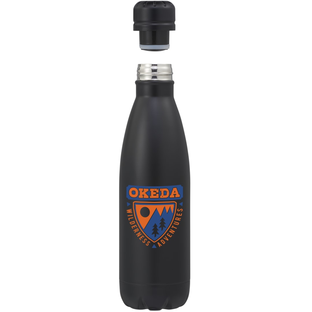 Copper Vacuum Insulated Bottle 17oz - 1624-74 Black