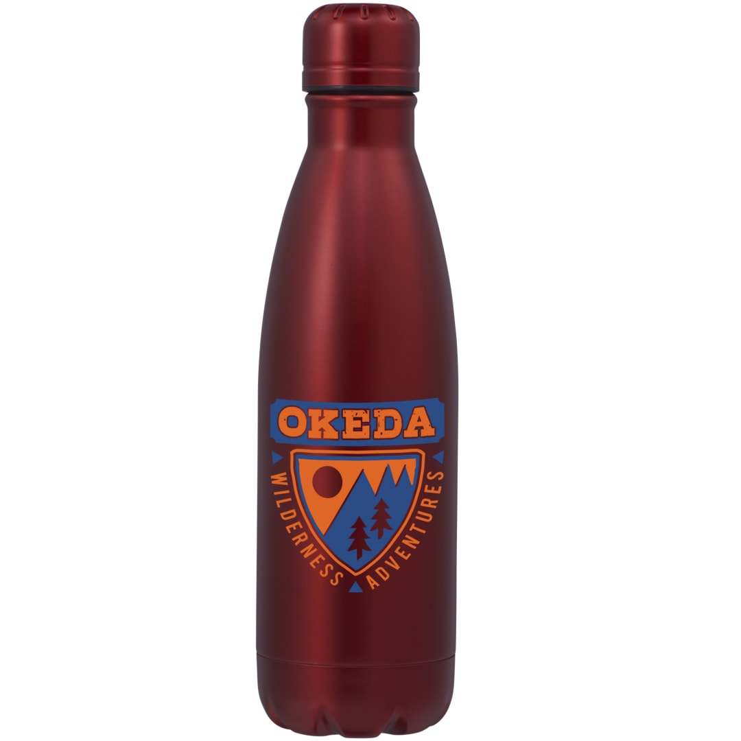 Copper Vacuum Insulated Bottle 17oz - 1624-74 Red