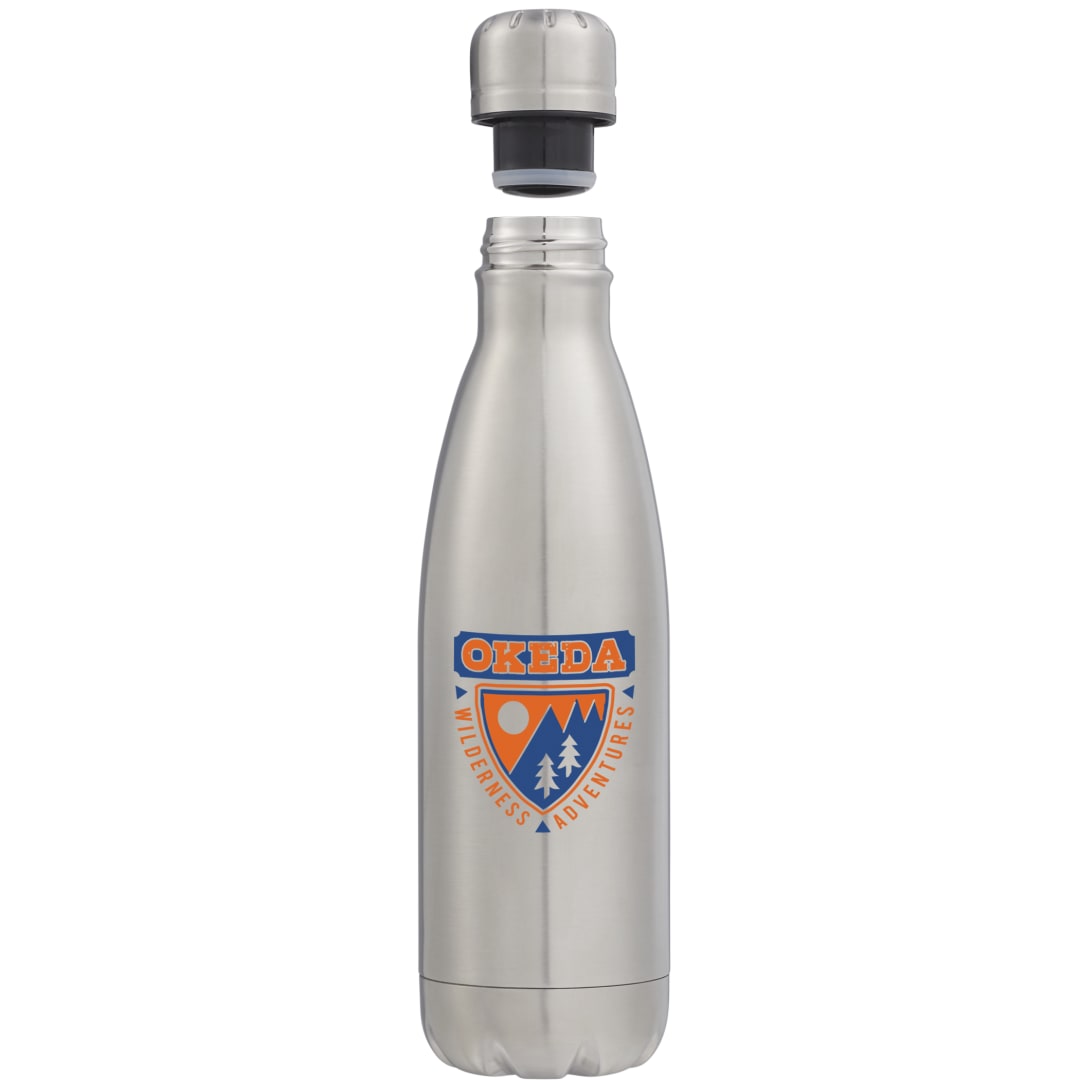 Copper Vacuum Insulated Bottle 17oz - 1624-74 Silver