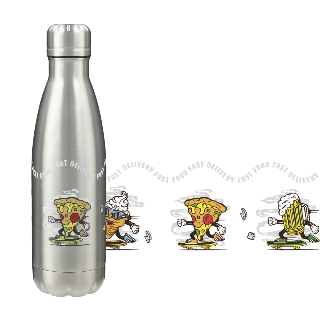 Copper Vacuum Insulated Bottle 17oz - 1624-74 Silver