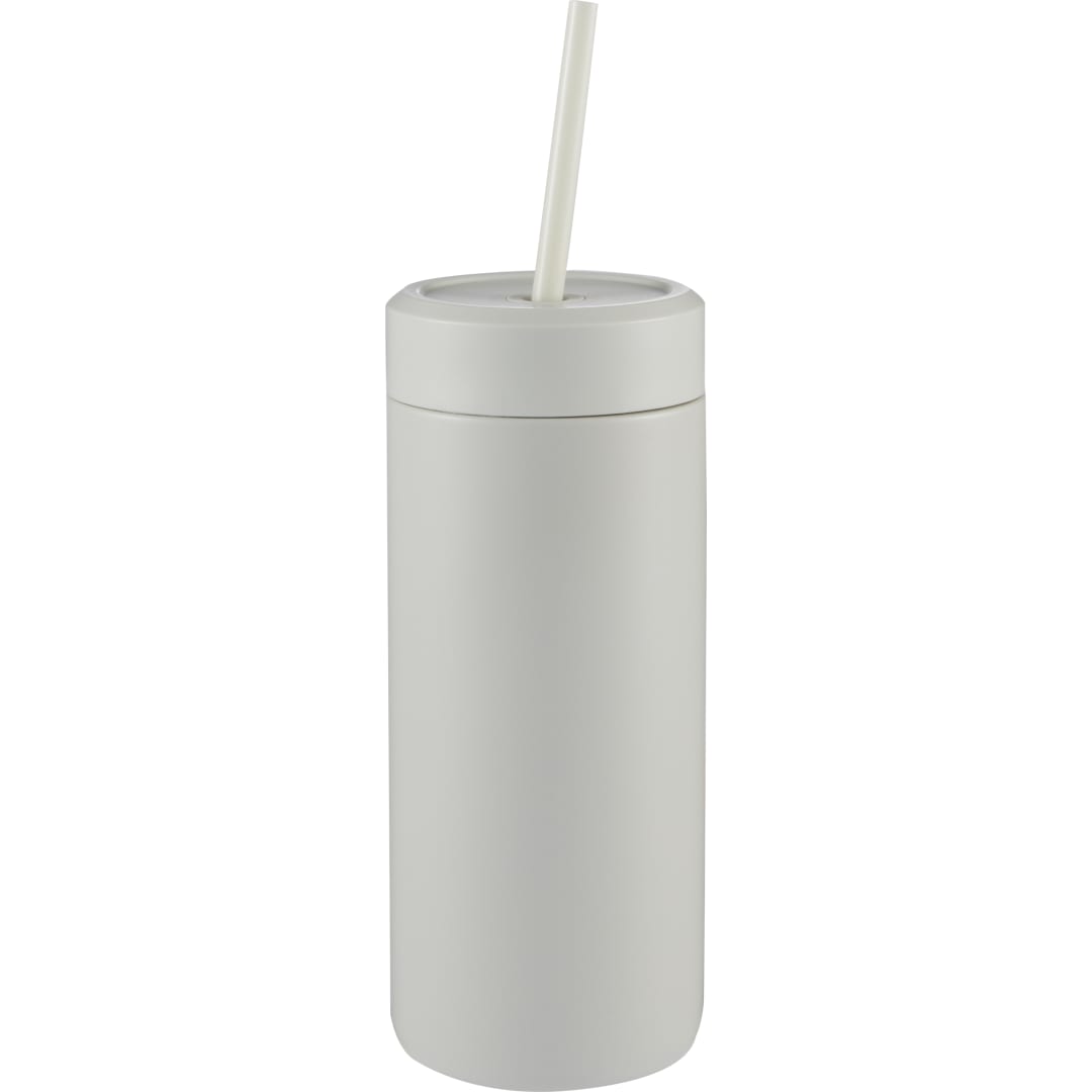 Sol Tonal Straw Tumbler 20oz - 1602-07 Gray