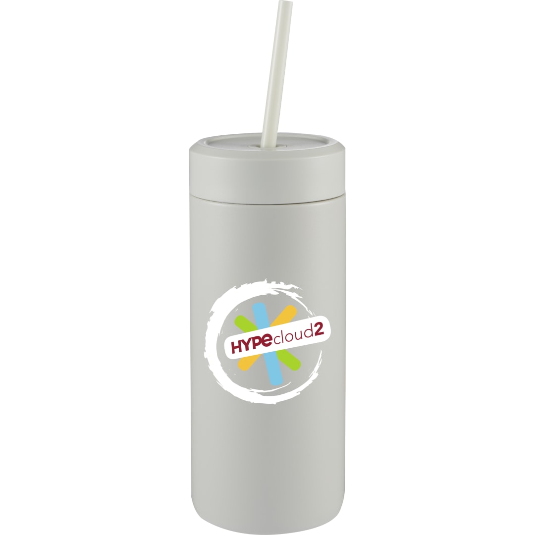 Sol Tonal Straw Tumbler 20oz - 1602-07 Gray