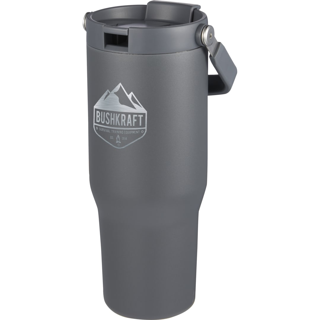 Carnival Recycled Sip Or Swig Tumbler 30oz - 1602-08 Gray