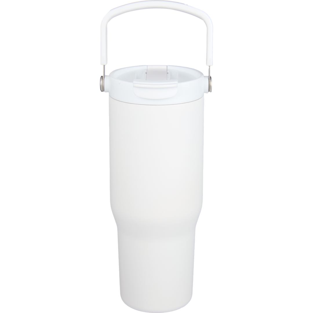 Carnival Recycled Sip Or Swig Tumbler 30oz - 1602-08 White