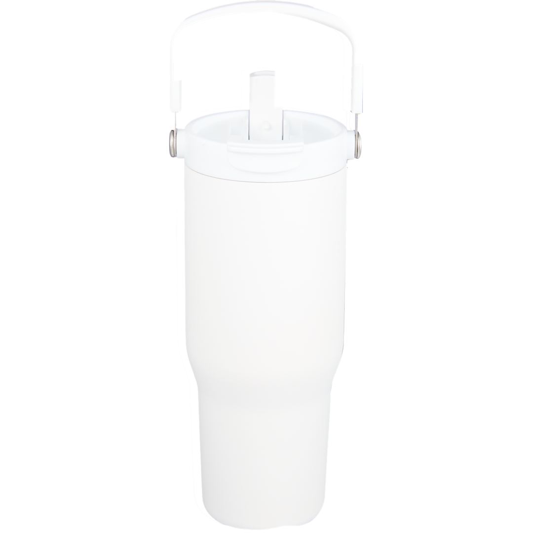 Carnival Recycled Sip Or Swig Tumbler 30oz - 1602-08 White