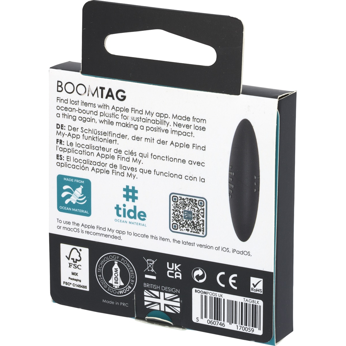 Boompods Boompods™ Boomtag - EL215 White