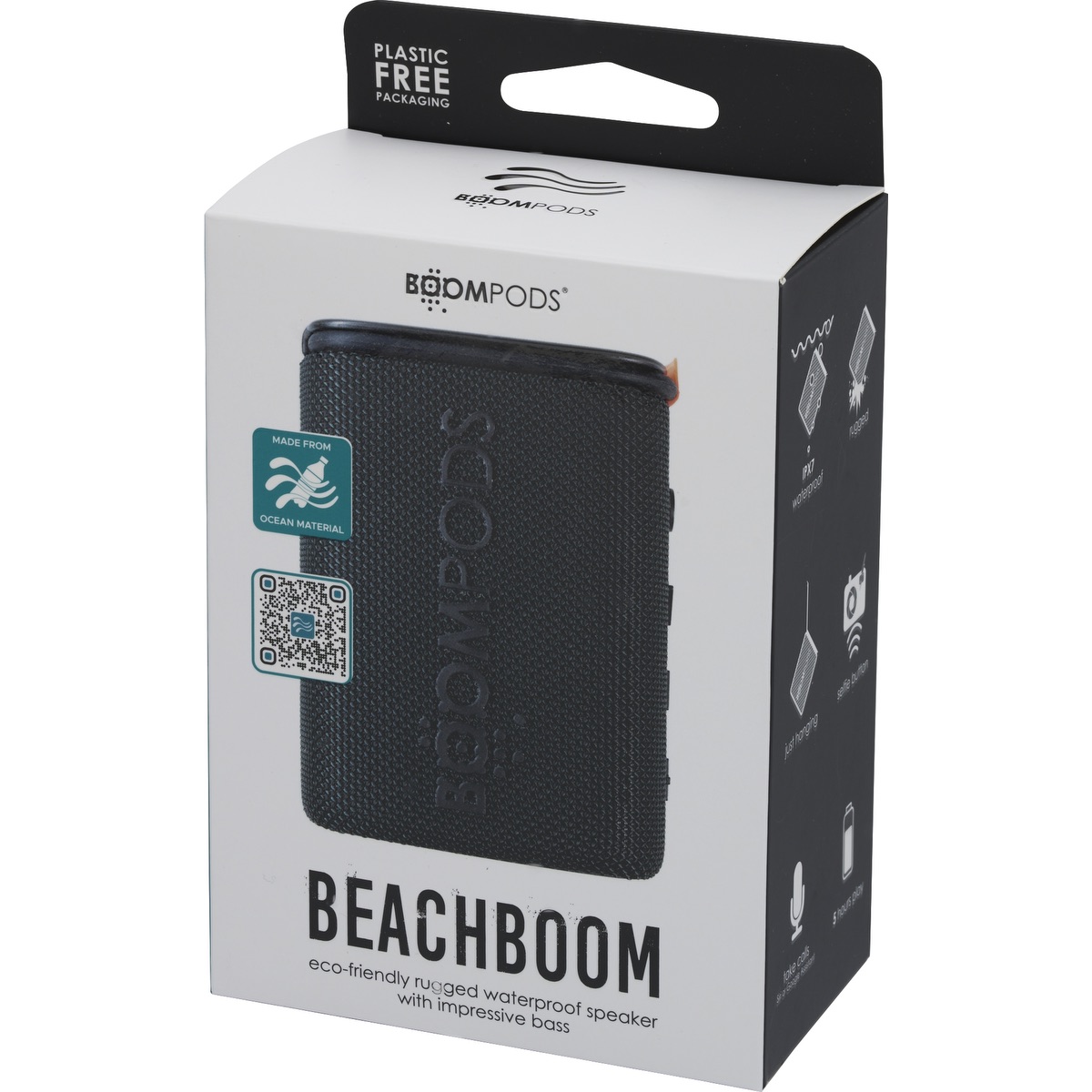 Boompods Haut-parleur 5W Boompods™ Beachboom - EL216 Black