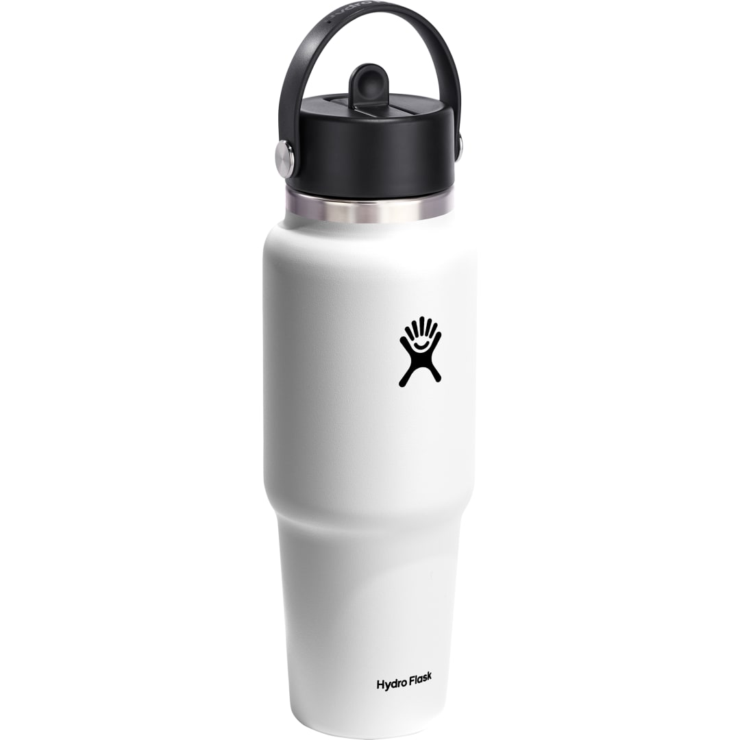Hydro Flask Hydro Flask® Travel Bottle w/ Flex Straw Cap 32oz - 1601-82 White