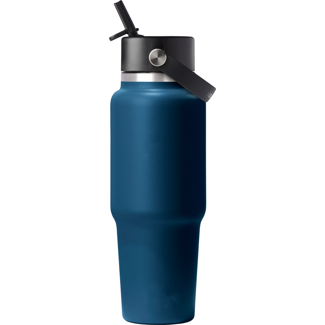 Hydro Flask Hydro Flask® Travel Bottle w/ Flex Straw Cap 32oz - 1601-82 Blue
