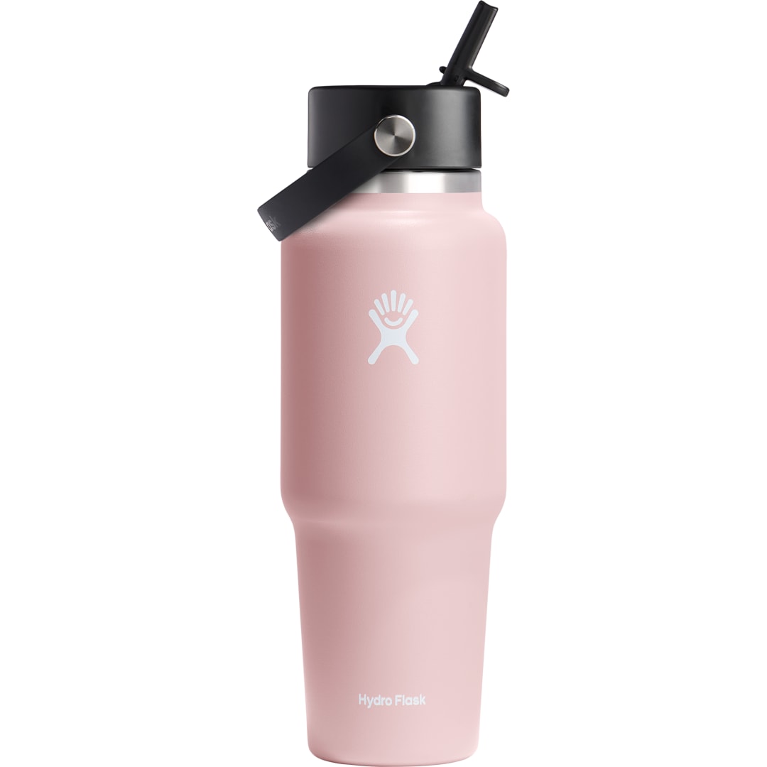 Hydro Flask Hydro Flask® Travel Bottle w/ Flex Straw Cap 32oz - 1601-82 Pink