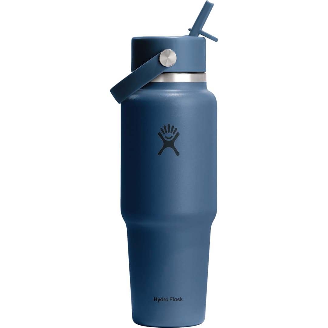 Hydro Flask Hydro Flask® Travel Bottle w/ Flex Straw Cap 32oz - 1601-82 Blue