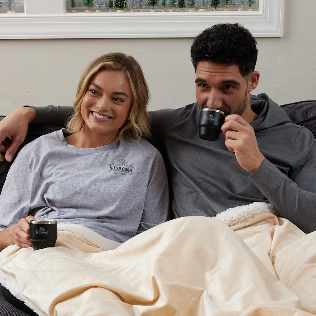 Doppio Stackable Recycled Mug Set 6oz - 1602-12 Black