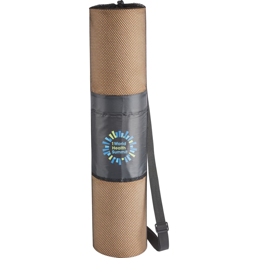 Wellable Wellable™ Cork Yoga Mat (6mm) - 1631-31 Natural