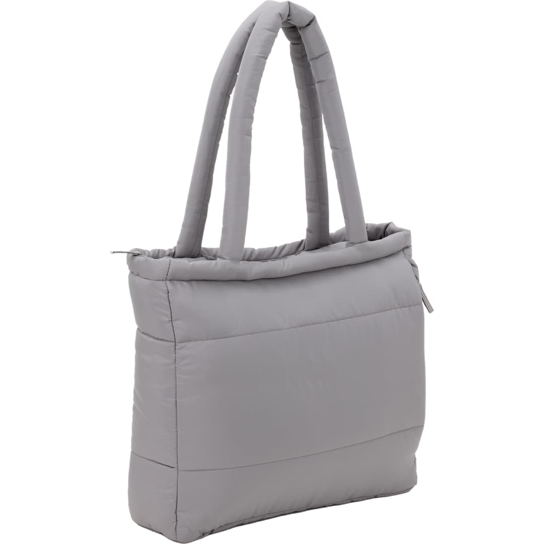 Puffer Recycled 15&quot; Laptop Tote - 2301-56 Gray