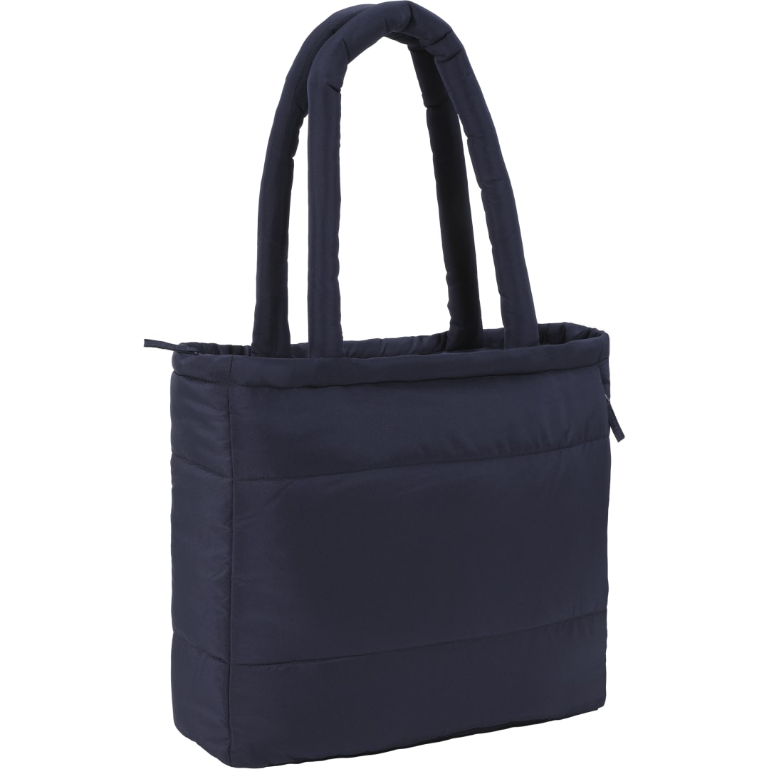 Puffer Recycled 15&quot; Laptop Tote - 2301-56 Blue