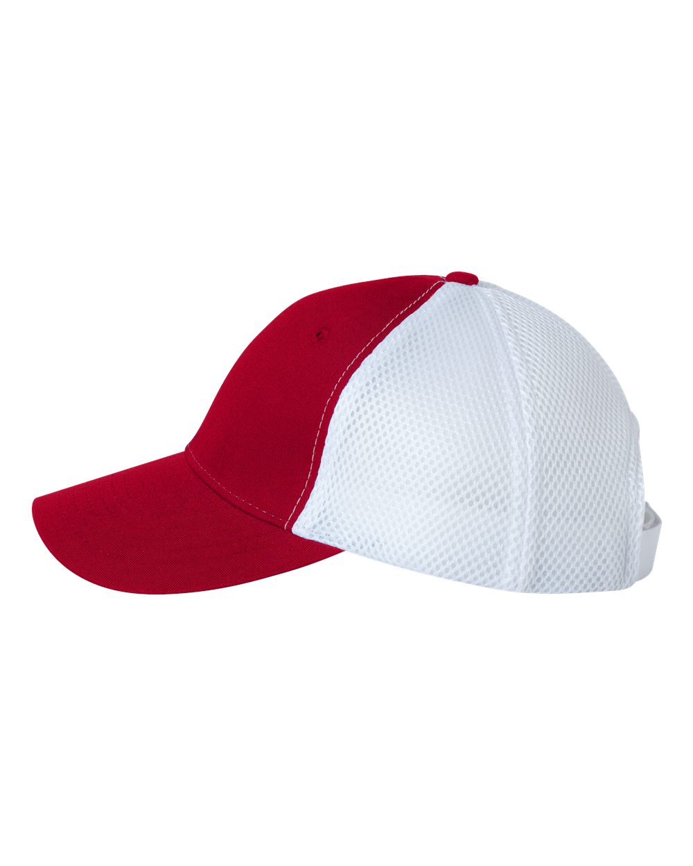 Valucap Spacer Mesh-Back Cap - 3200 Red- White