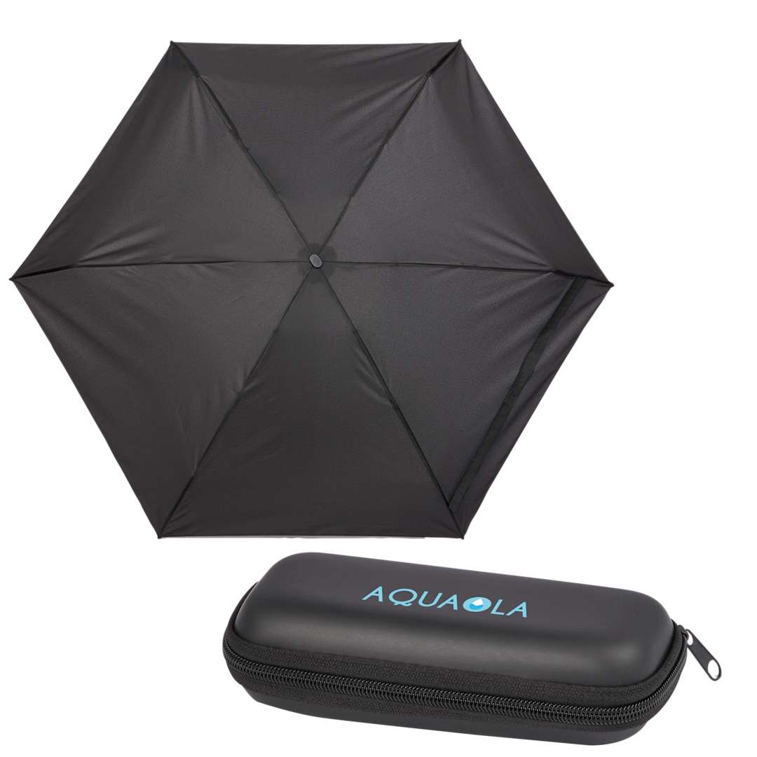37" Compact Travel Umbrella With Case - 5050-05 Black