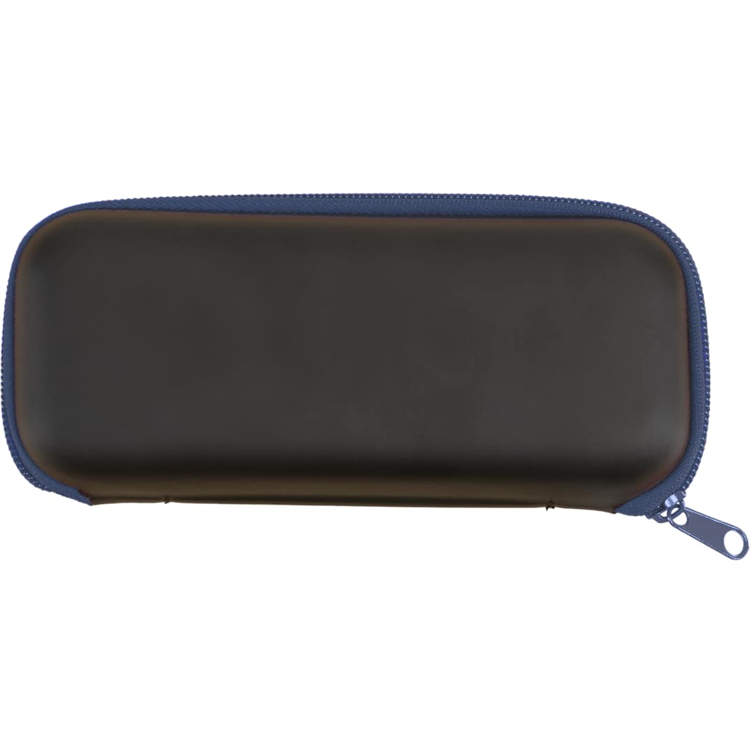 37" Compact Travel Umbrella With Case - 5050-05 Blue