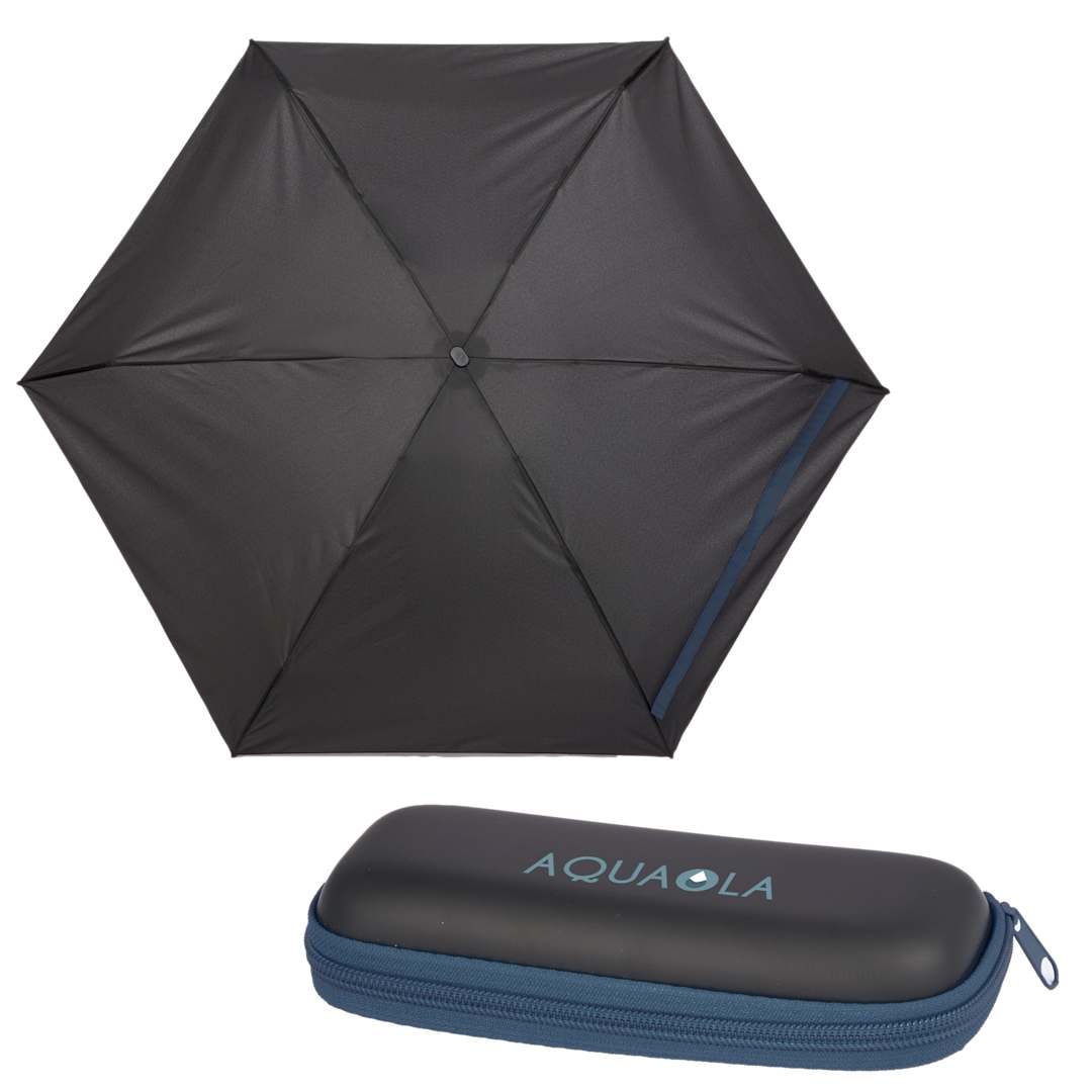 37" Compact Travel Umbrella With Case - 5050-05 Blue