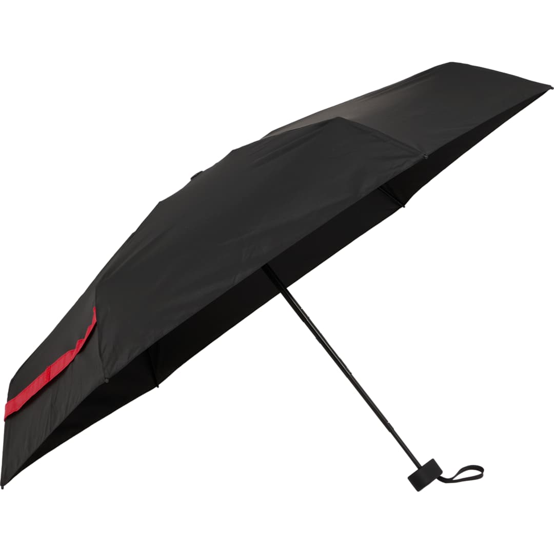 37" Compact Travel Umbrella With Case - 5050-05 Red