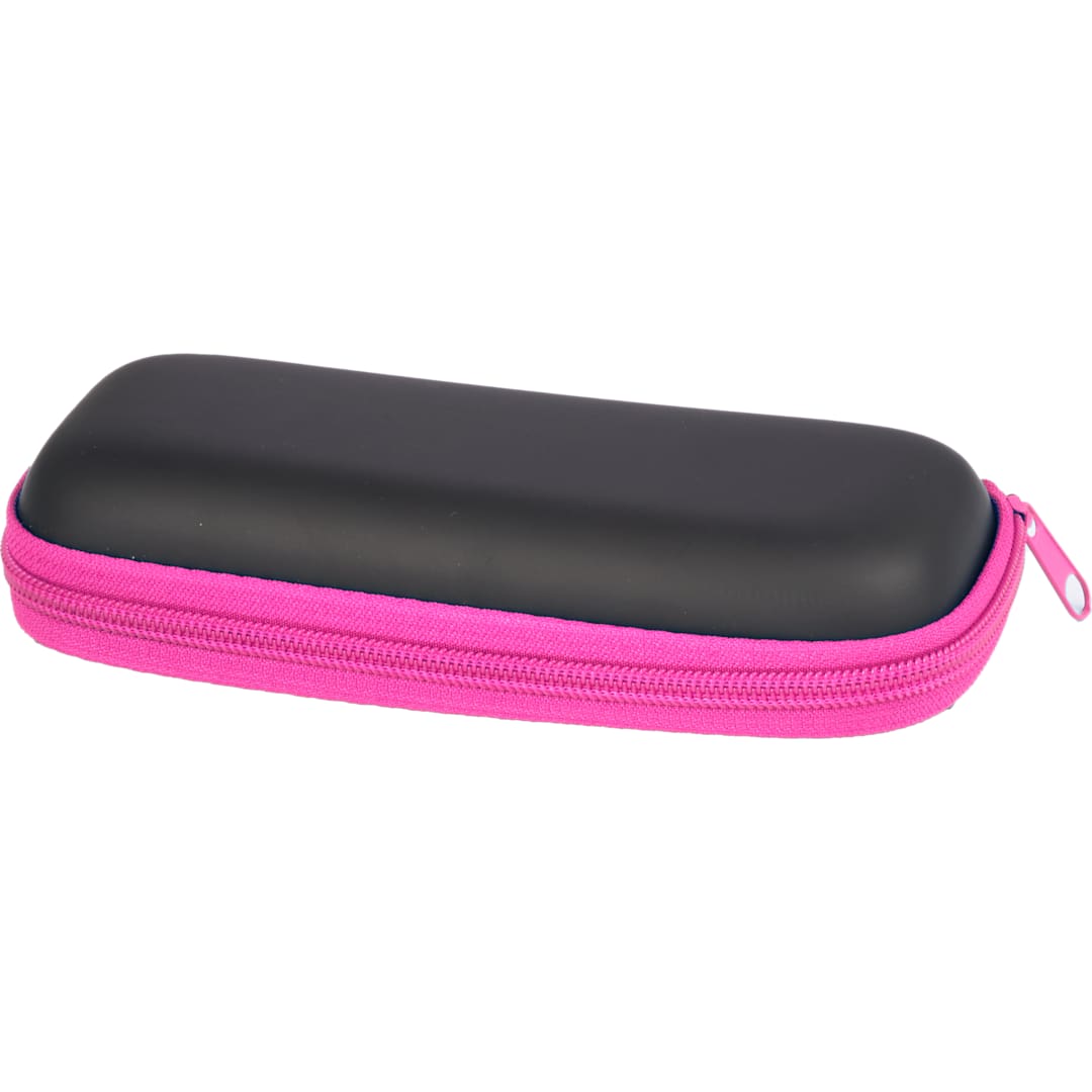 37" Compact Travel Umbrella With Case - 5050-05 Pink