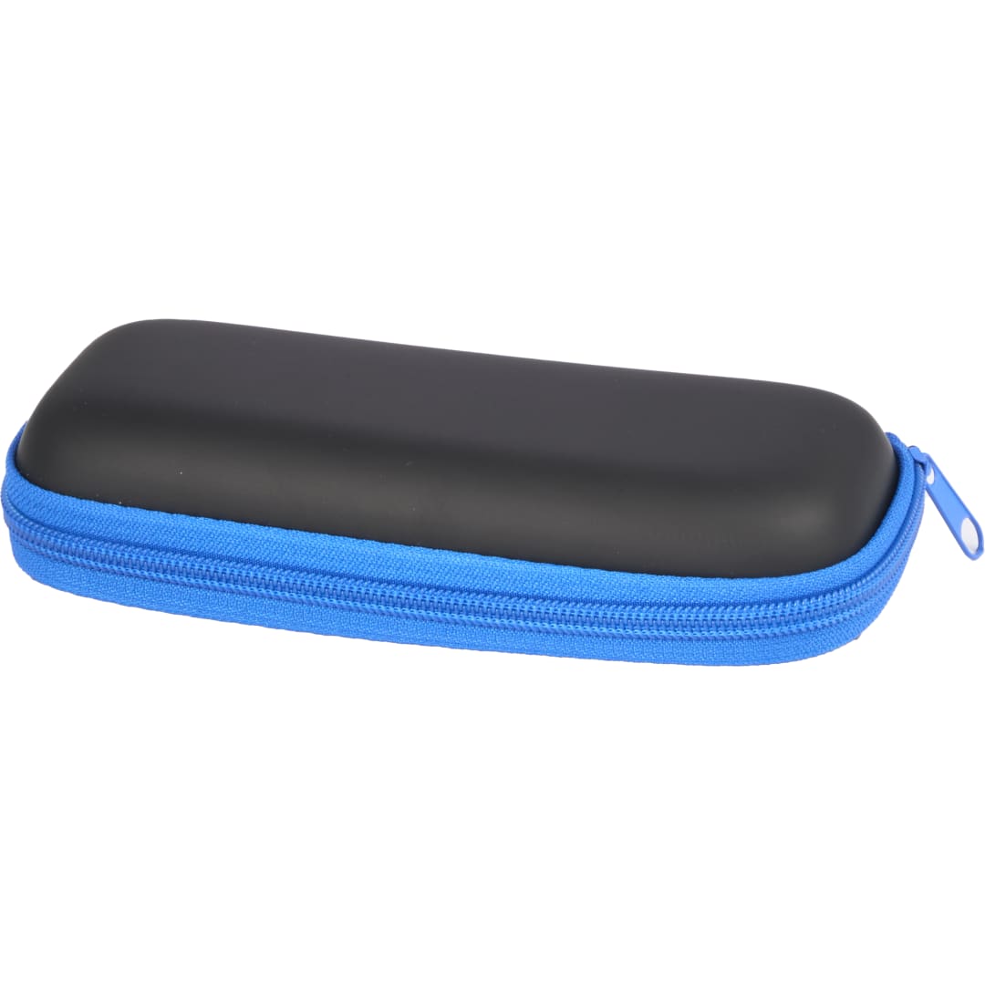 37" Compact Travel Umbrella With Case - 5050-05 Blue