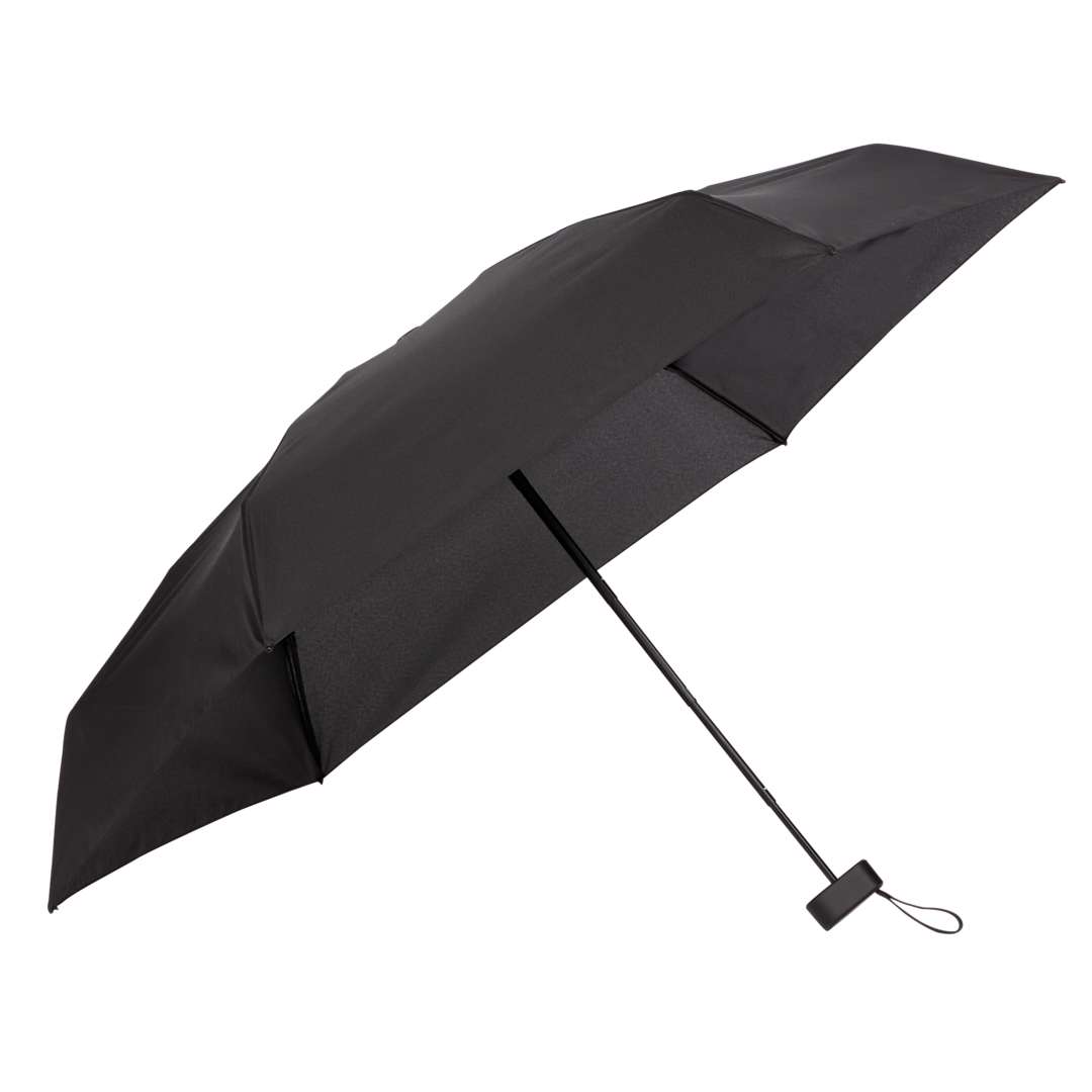 37" Compact Travel Umbrella With Case - 5050-05 Black