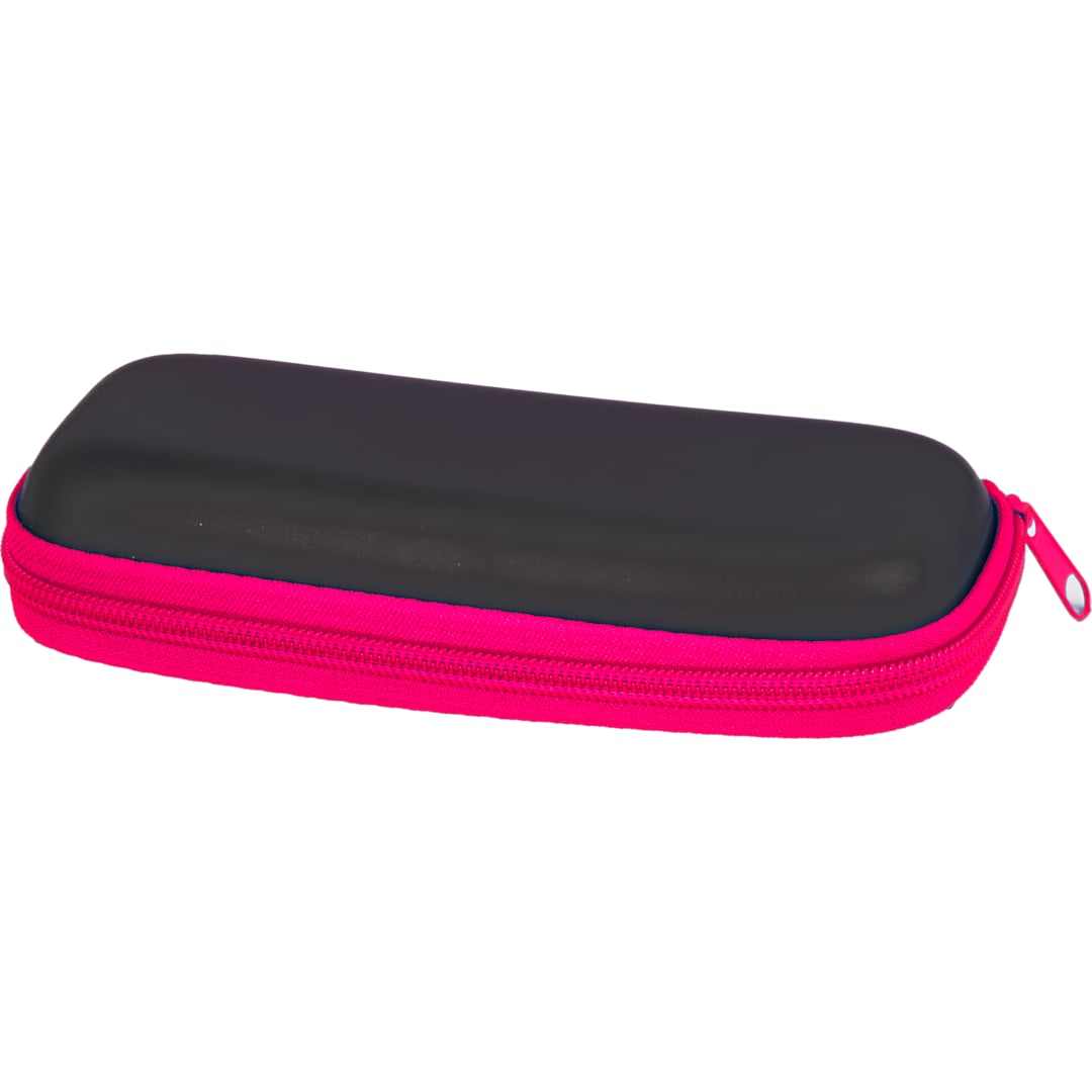 37" Compact Travel Umbrella With Case - 5050-05 Pink