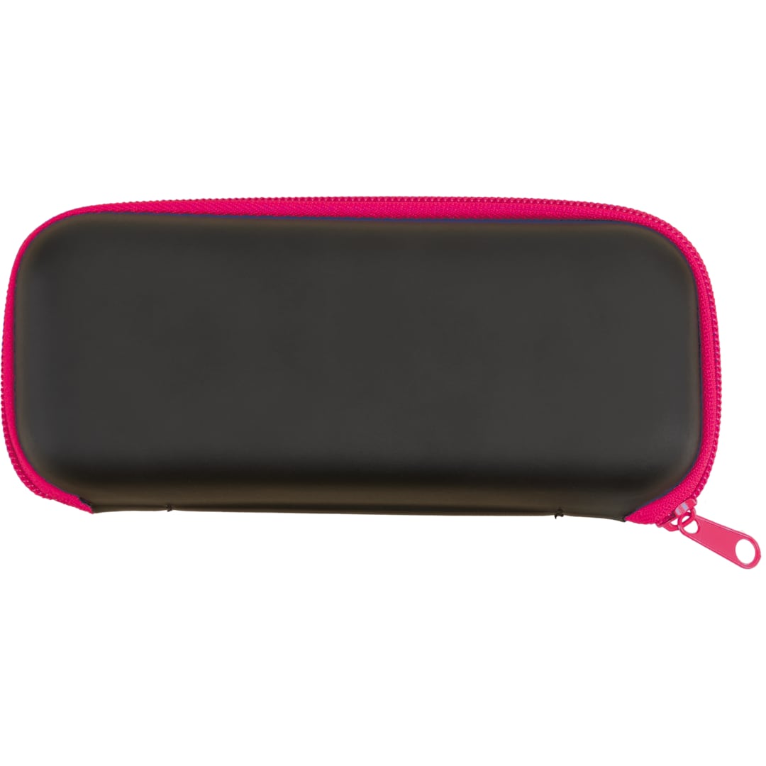 37" Compact Travel Umbrella With Case - 5050-05 Pink