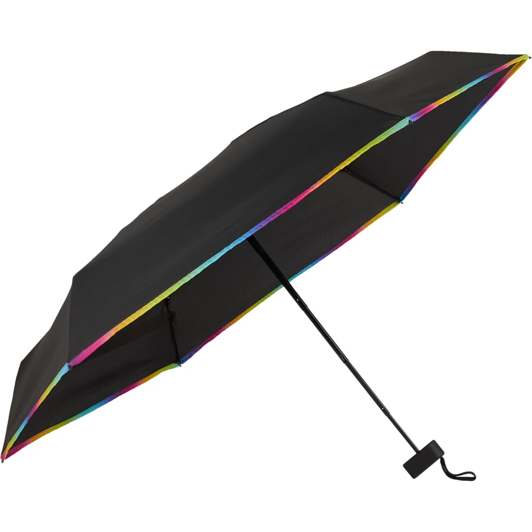 37" Compact Travel Umbrella With Case - 5050-05 Pink