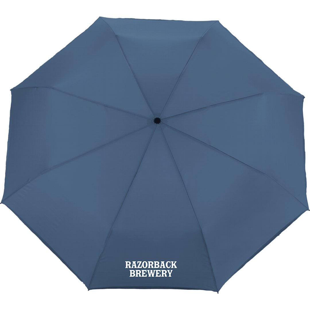 48" RPET Umbrella w/ Reflective Trim - 5050-08 Blue