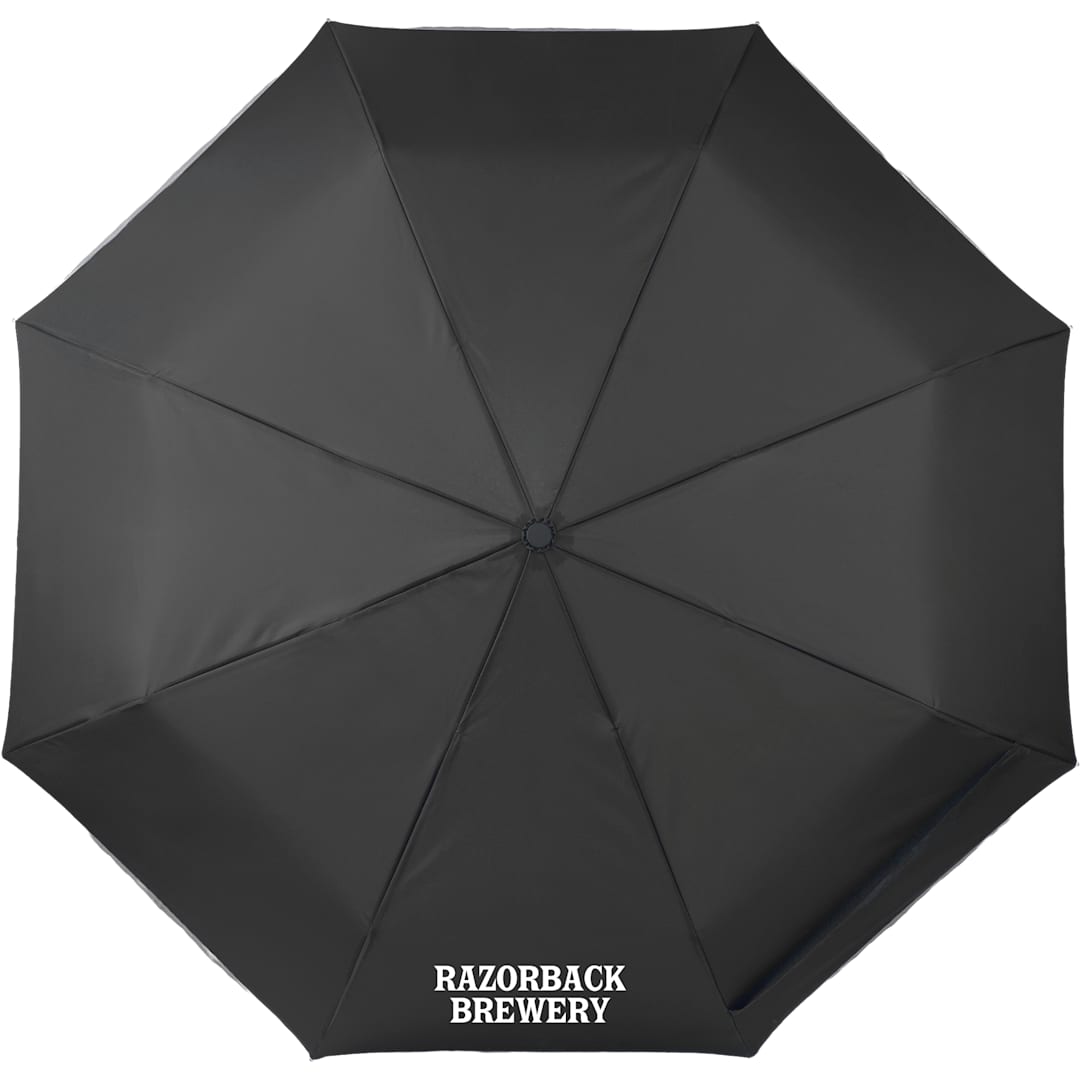 48" RPET Umbrella w/ Reflective Trim - 5050-08 Black
