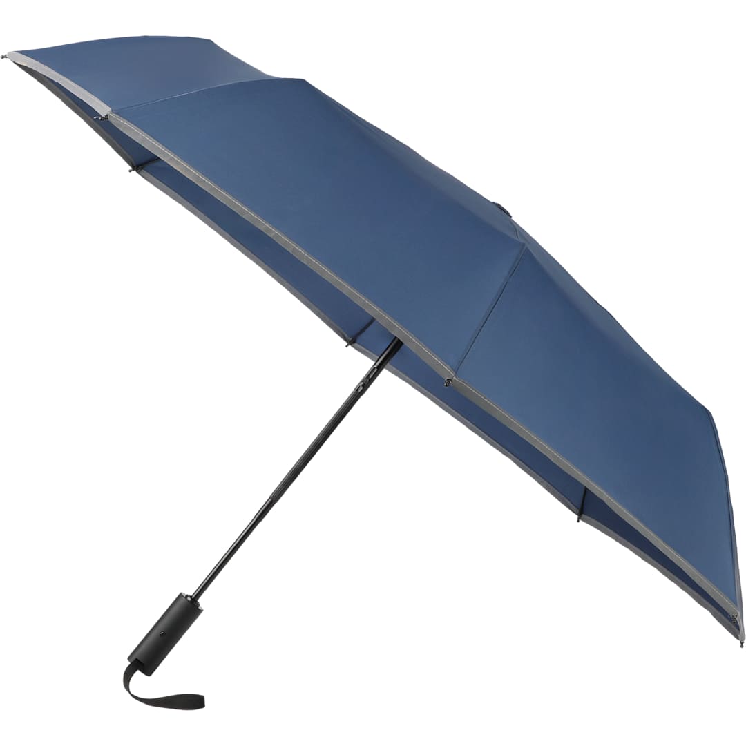48" RPET Umbrella w/ Reflective Trim - 5050-08 Blue