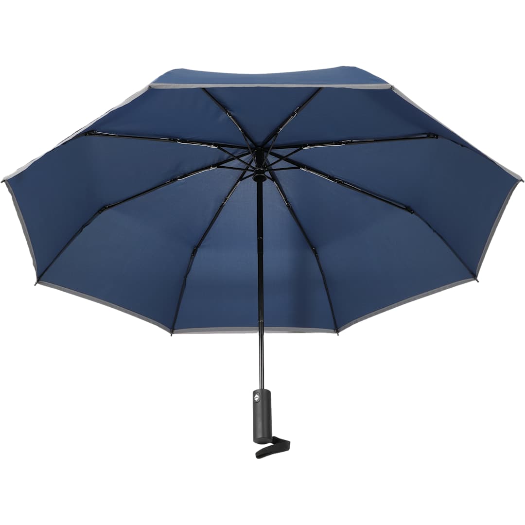 48" RPET Umbrella w/ Reflective Trim - 5050-08 Blue