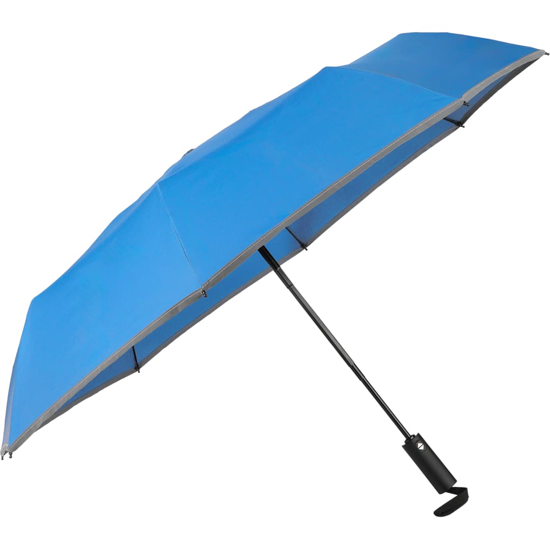 48" RPET Umbrella w/ Reflective Trim - 5050-08 Blue