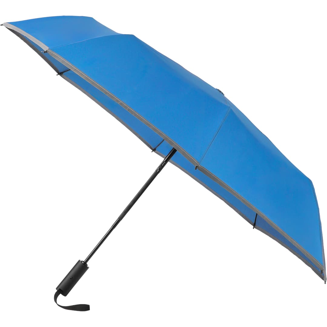 48" RPET Umbrella w/ Reflective Trim - 5050-08 Blue