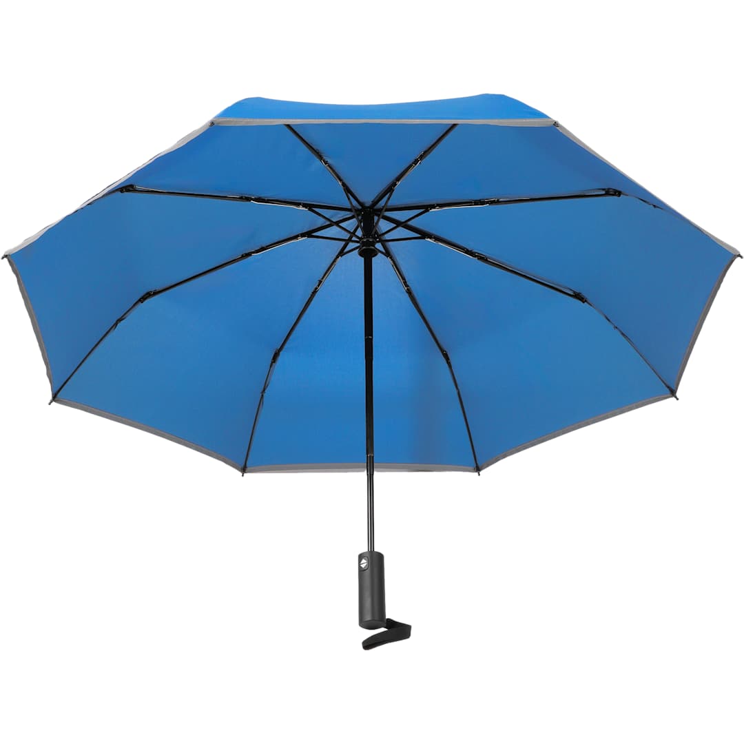 48" RPET Umbrella w/ Reflective Trim - 5050-08 Blue