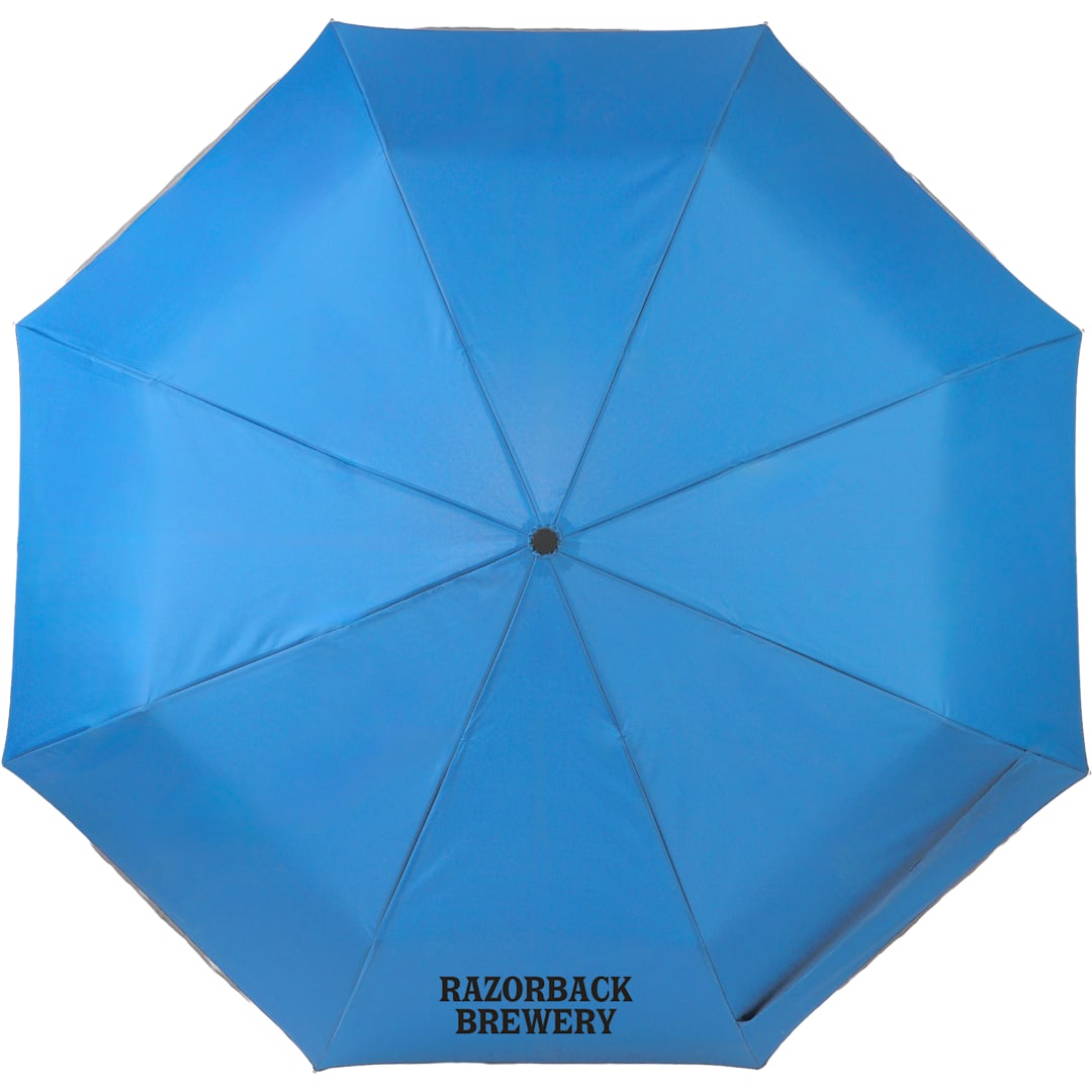 48" RPET Umbrella w/ Reflective Trim - 5050-08 Blue
